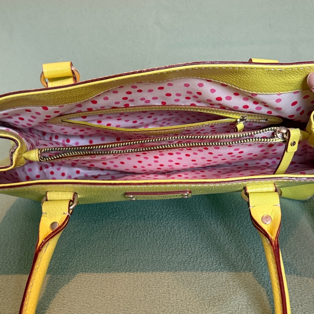 Kate Spade Lemon Yellow Tote - Picture 3 of 10
